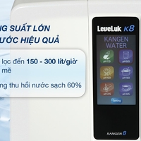 Máy lọc nước ion kiềm Kangen LeveLuk K8 8 tấm điện cực - (SX tại Nhật)