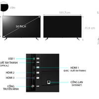 Smart Tivi Samsung 4K 50 inch UA50AU7700