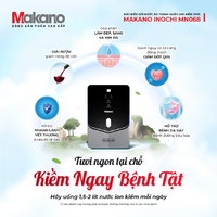 Máy biến đổi nước RO thành nước ion kiềm tươi Makano MN068